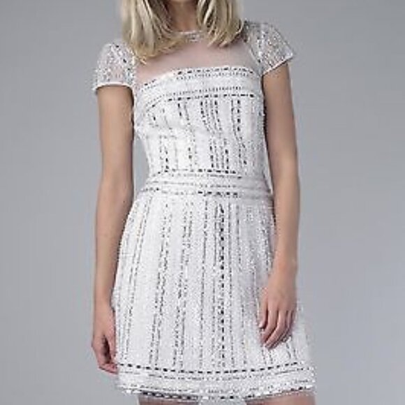 Basix Black Label Sequin Beaded Dress - Picture 1 of 4